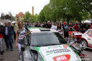 Rallye Český Krumlov: Dojezd posádek do cíle